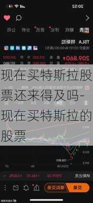 现在买特斯拉股票还来得及吗-现在买特斯拉的股票