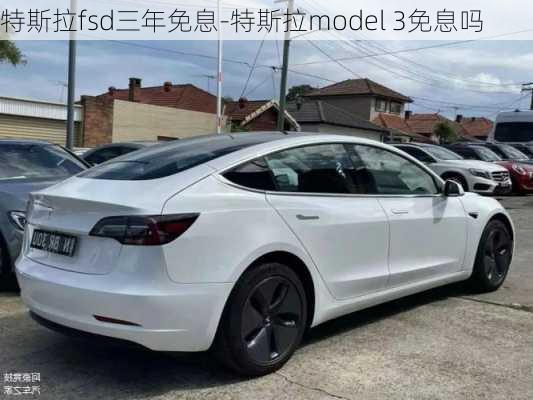 特斯拉fsd三年免息-特斯拉model 3免息吗