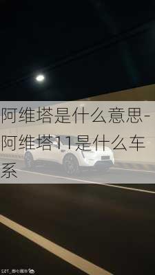 阿维塔是什么意思-阿维塔11是什么车系