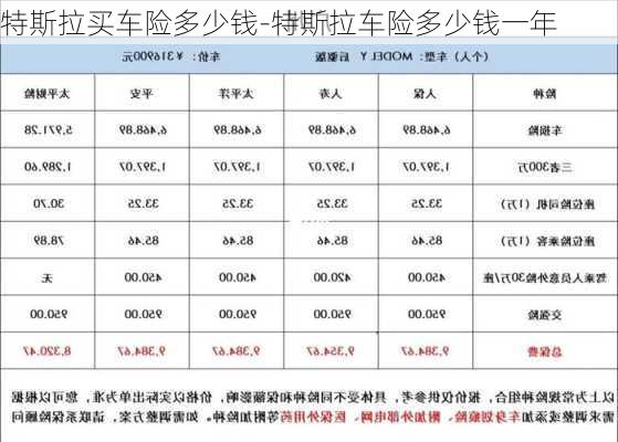 特斯拉买车险多少钱-特斯拉车险多少钱一年