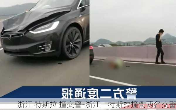 浙江 特斯拉 撞交警-浙江一特斯拉撞倒两名交警