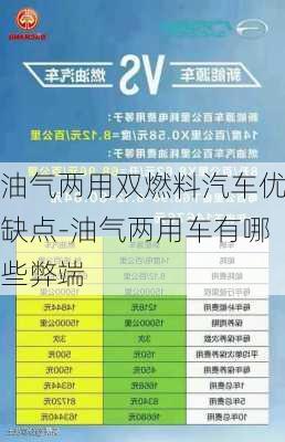 油气两用双燃料汽车优缺点-油气两用车有哪些弊端