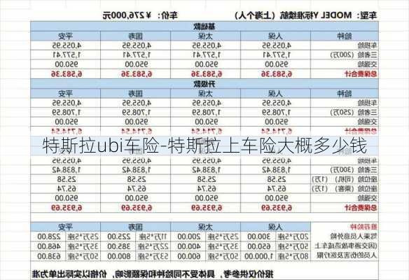 特斯拉ubi车险-特斯拉上车险大概多少钱