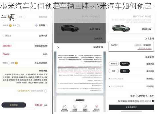 小米汽车如何预定车辆上牌-小米汽车如何预定车辆