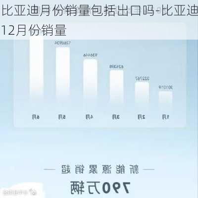 比亚迪月份销量包括出口吗-比亚迪12月份销量