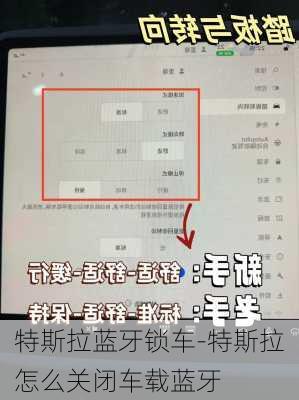 特斯拉蓝牙锁车-特斯拉怎么关闭车载蓝牙