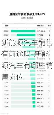 新能源汽车销售有前途吗-新能源汽车有哪些销售岗位