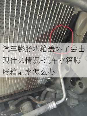 汽车膨胀水箱盖坏了会出现什么情况-汽车水箱膨胀箱漏水怎么办