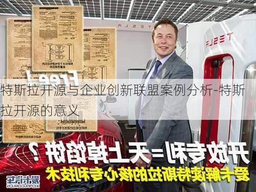 特斯拉开源与企业创新联盟案例分析-特斯拉开源的意义