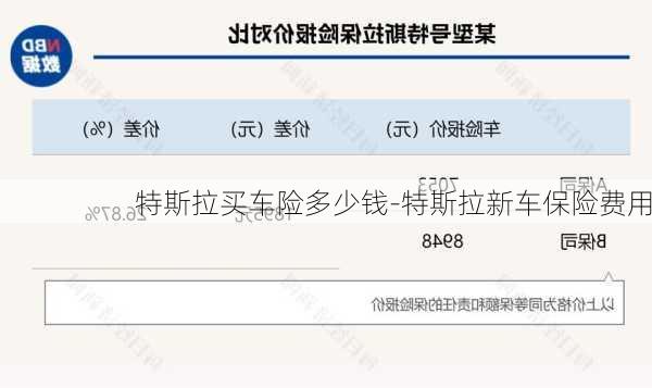 特斯拉买车险多少钱-特斯拉新车保险费用