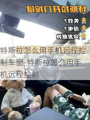 特斯拉怎么用手机远程控制车窗-特斯拉怎么用手机远程控制