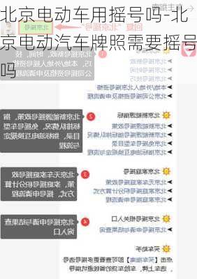 北京电动车用摇号吗-北京电动汽车牌照需要摇号吗