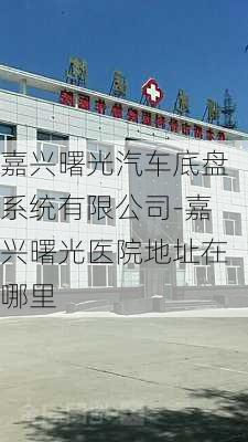 嘉兴曙光汽车底盘系统有限公司-嘉兴曙光医院地址在哪里