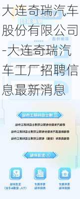 大连奇瑞汽车股份有限公司-大连奇瑞汽车工厂招聘信息最新消息