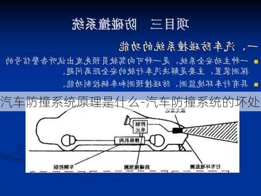 汽车防撞系统原理是什么-汽车防撞系统的坏处