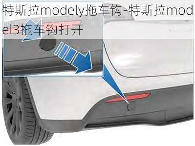 特斯拉modely拖车钩-特斯拉model3拖车钩打开