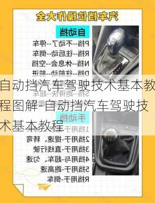 自动挡汽车驾驶技术基本教程图解-自动挡汽车驾驶技术基本教程