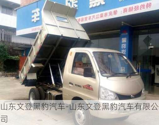 山东文登黑豹汽车-山东文登黑豹汽车有限公司