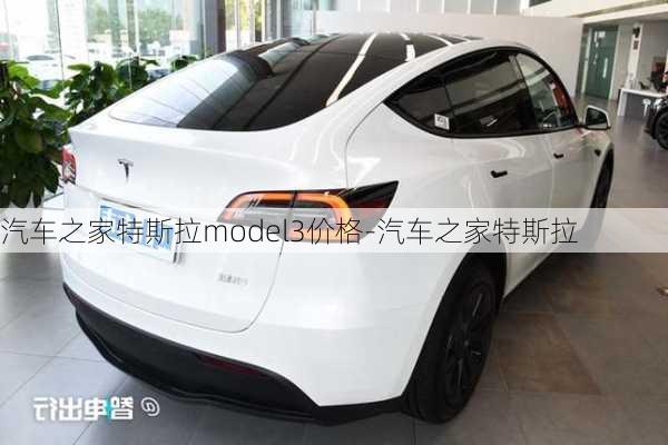 汽车之家特斯拉model3价格-汽车之家特斯拉