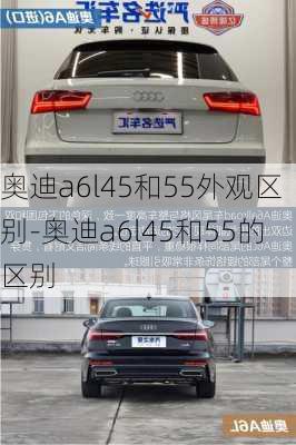 奥迪a6l45和55外观区别-奥迪a6l45和55的区别