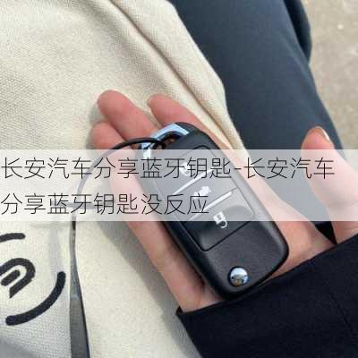 长安汽车分享蓝牙钥匙-长安汽车分享蓝牙钥匙没反应