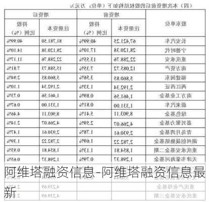 阿维塔融资信息-阿维塔融资信息最新