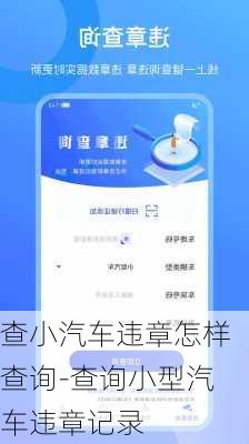 查小汽车违章怎样查询-查询小型汽车违章记录