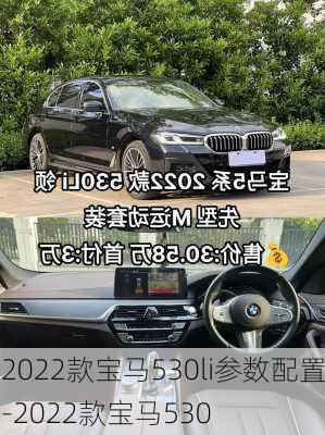 2022款宝马530li参数配置-2022款宝马530