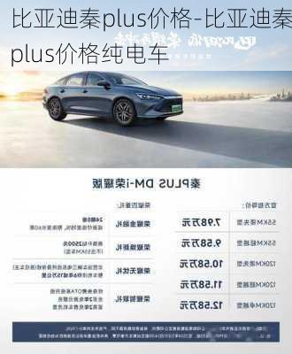 比亚迪秦plus价格-比亚迪秦plus价格纯电车