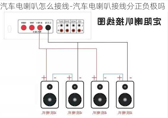 汽车电喇叭怎么接线-汽车电喇叭接线分正负极吗