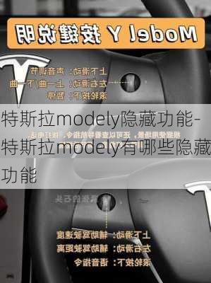 特斯拉modely隐藏功能-特斯拉modely有哪些隐藏功能