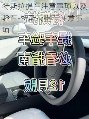 特斯拉提车注意事项以及验车-特斯拉提车注意事项