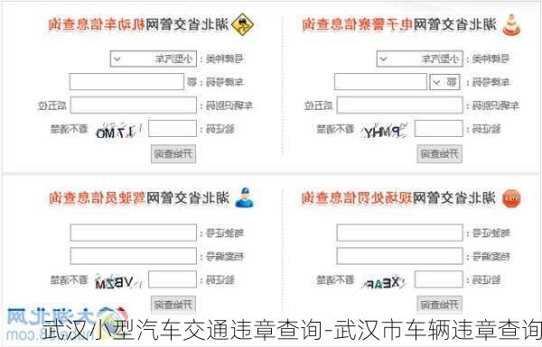 武汉小型汽车交通违章查询-武汉市车辆违章查询