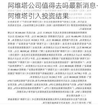 阿维塔公司值得去吗最新消息-阿维塔引入投资结果