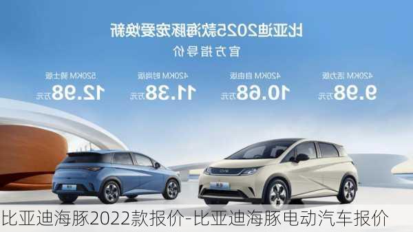 比亚迪海豚2022款报价-比亚迪海豚电动汽车报价