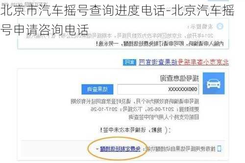 北京市汽车摇号查询进度电话-北京汽车摇号申请咨询电话