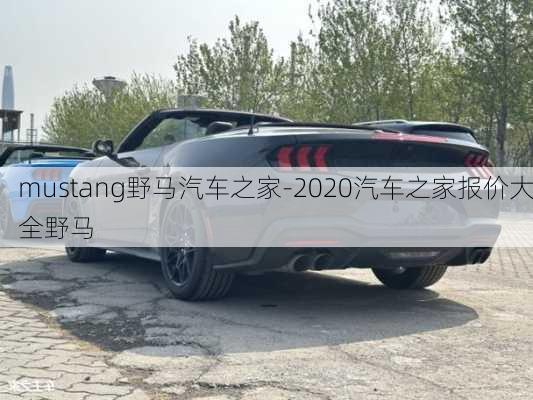 mustang野马汽车之家-2020汽车之家报价大全野马