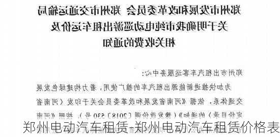 郑州电动汽车租赁-郑州电动汽车租赁价格表