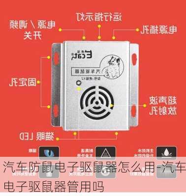 汽车防鼠电子驱鼠器怎么用-汽车电子驱鼠器管用吗