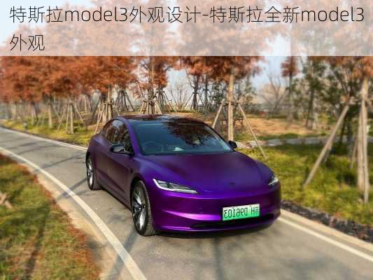 特斯拉model3外观设计-特斯拉全新model3外观