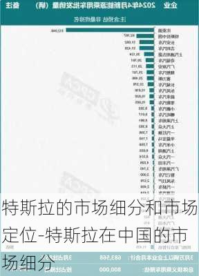 特斯拉的市场细分和市场定位-特斯拉在中国的市场细分