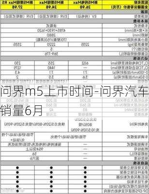 问界m5上市时间-问界汽车销量6月