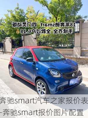 奔驰smart汽车之家报价表-奔驰smart报价图片配置