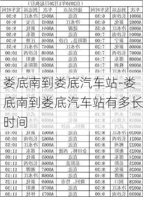 娄底南到娄底汽车站-娄底南到娄底汽车站有多长时间