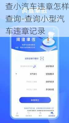 查小汽车违章怎样查询-查询小型汽车违章记录