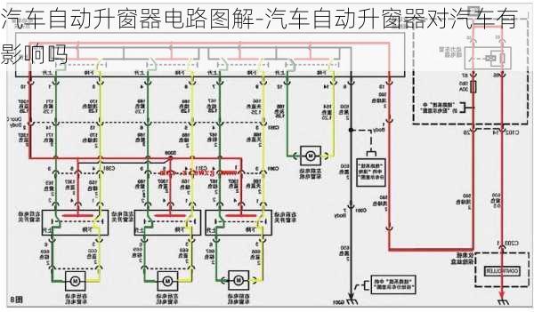 汽车自动升窗器电路图解-汽车自动升窗器对汽车有影响吗