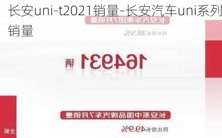 长安uni-t2021销量-长安汽车uni系列销量