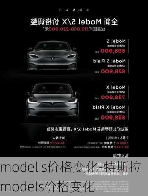 model s价格变化-特斯拉models价格变化