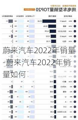 蔚来汽车2022年销量-蔚来汽车2022年销量如何