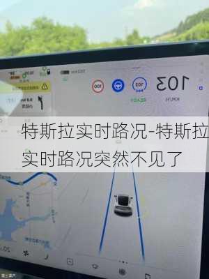 特斯拉实时路况-特斯拉实时路况突然不见了